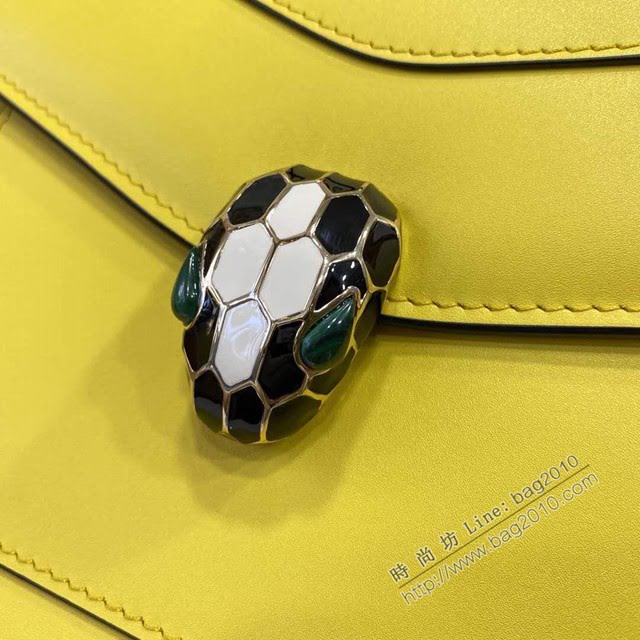 Bvlgari女包 寶格麗三層新品 經典蛇首搭扣 Serpenti Forever手提包 B289835 Bvlgari鏈條斜挎包  fyd1550